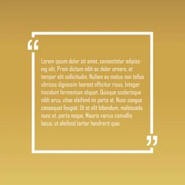 Quote text bubble. Commas, note, message and comment 库存插图