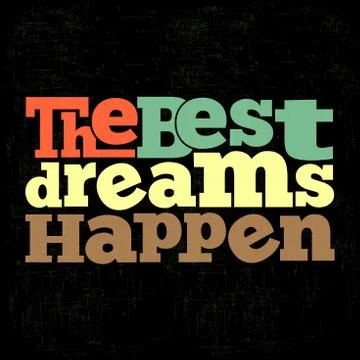 Quote Typographical retro Background Stock Illustration