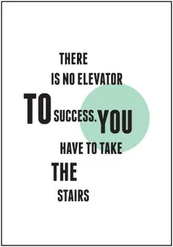 Quote typography for Inspirational Stock Illustration