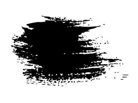 Quote Vector Abstract Grunge Brush Hand Drawn Texture in Black Color Sketch Stock Illustration