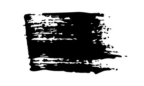 Quote Vector Abstract Grunge Brush Hand Drawn Texture in Black Color Sketch Stock Illustration
