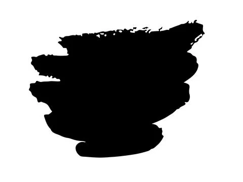 Quote Vector Abstract Grunge Brush Hand Drawn Texture in Black Color Sketch Stock Illustration