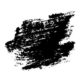 Quote Vector Abstract Grunge Brush Hand Drawn Texture in Black Color Sketch Stock Illustration