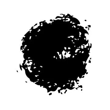 Quote Vector Abstract Grunge Brush Hand Drawn Texture in Black Color Sketch Stock Illustration