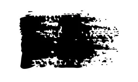 Quote Vector Abstract Grunge Brush Hand Drawn Texture in Black Color Sketch Stock Illustration
