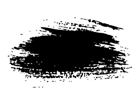 Quote Vector Abstract Grunge Brush Hand Drawn Texture in Black Color Sketch Stock Illustration