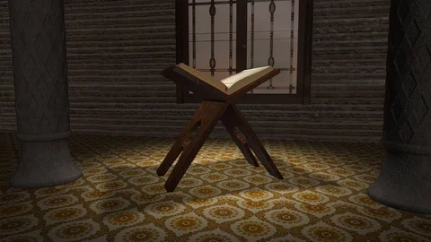 Quran -2   3D Stock Footage 95568365