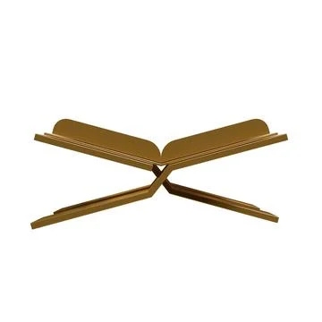 Quran 3D Render Design Element Front View Stock Illustration