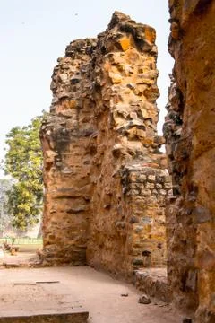Qutb complex (Qutub),  an array of monuments and buildings at Mehrauli in Del Fotos de archivo