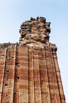 Qutb complex (Qutub),  an array of monuments and buildings at Mehrauli in Del Fotos de archivo