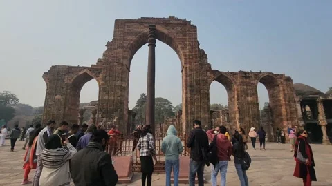 QUTUB MINAR Stock Footage 231664637