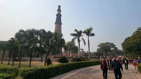 QUTUB MINAR Stock Footage 231664661