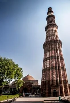 Qutub minar Stock Photos