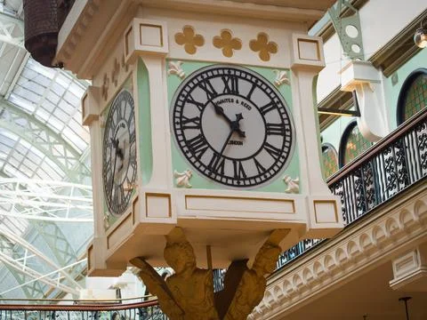 QVB - Royal Clock Foto stock