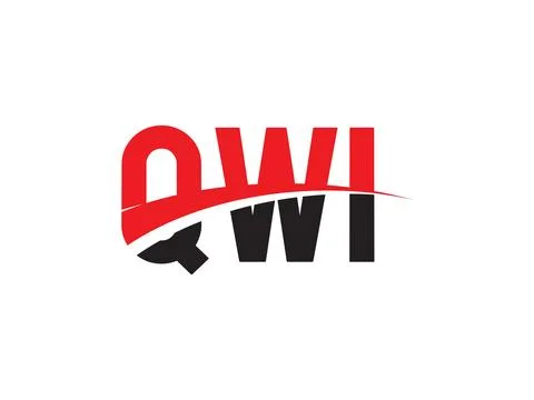 QWI initial letter logo design vector template. creative symbol for corpora.. Illustrazione stock
