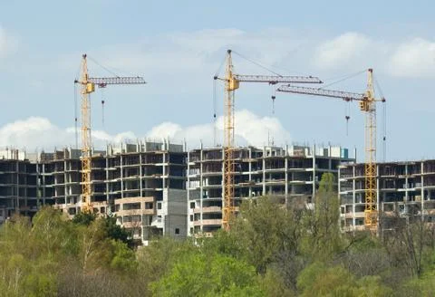 R construction house Stock Photos