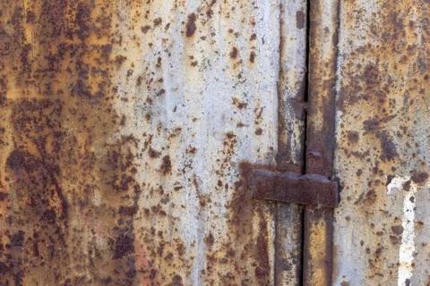 R dilapidated construction objects of brick and concrete on the outskirts of the Stock Photos