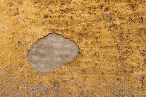 R dilapidated construction objects of brick and concrete on the outskirts of the Stock Photos