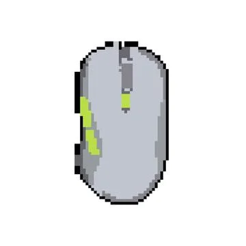 R game mouse pixel art vector illustration Ilustração Stock