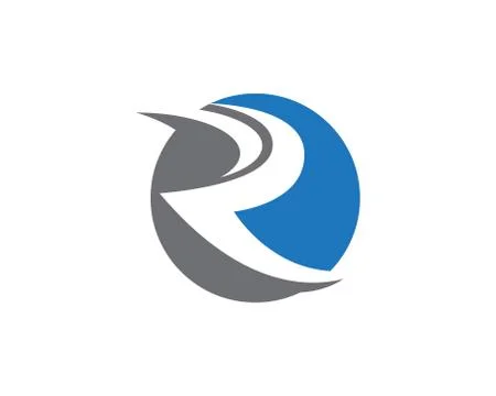R Letter Logo Stock Illustration