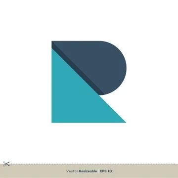 R Letter vector Logo Template Illustration Design. Vector EPS 10. Stock Illustration