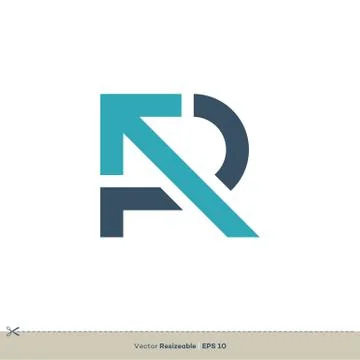 R Letter vector Logo Template Illustration Design. Vector EPS 10. Stock Illustration
