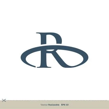 R Letter vector Logo Template Illustration Design. Vector EPS 10. Stock Illustration