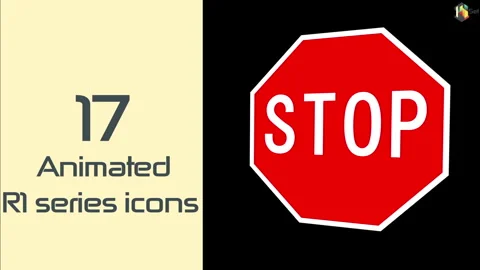 R1 series Stop and yieldd Stockmateriaal After Effects