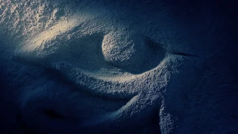 Ra Eye Stone Symbol In Ray Of Light Stock Footage 157785495