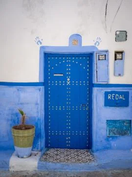 RABAT, MOROCCO - Jun 04, 2018: Traditional Moroccan style design of an ancien Foto stock