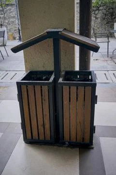 Rabbish bin Stock Photos