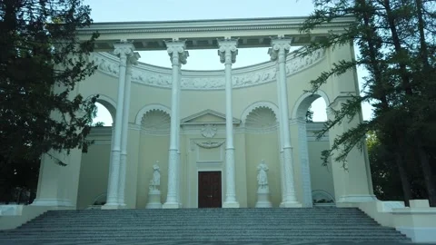 Rabbit breeding pavilion at VDNKH Video stock 156031422