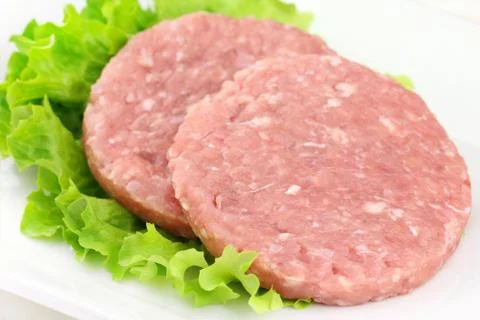 Rabbit burgers Stock Photos