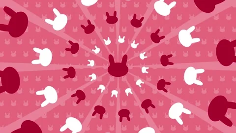 Rabbit Circle Transitions. 1080p - 30 fps - Alpha Channel (7) Stock-Footage 280814798