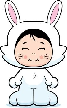 Rabbit Costume Stock Illustration