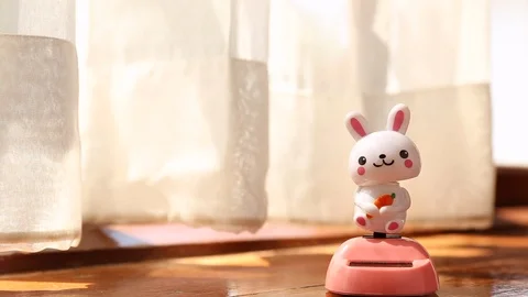 Rabbit doll dancing 動画素材 109216644