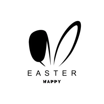 Rabbit ears. Illustrazione stock