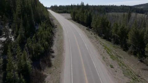 Rabbit Ears Pass Rocky Mountains Colorado US highway 40 Continental Divide 库存影片 335413551