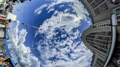 Rabbit Hole Planet 360 Degree. Train Station.kiev 動画素材 67202697
