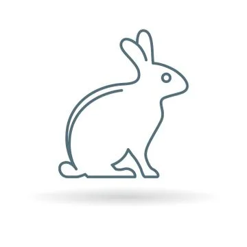 Rabbit icon Stock Illustration