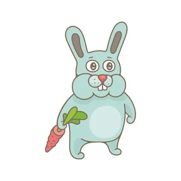 Rabbit icon Stock Illustration