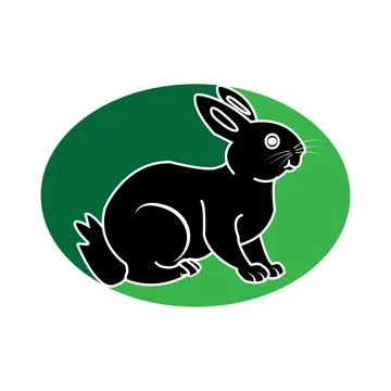 Rabbit icon Stock Illustration