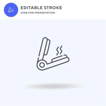 Rabbit icon vector, filled flat sign, solid pictogram isolated on white, logo Stock Illustration