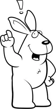 Rabbit Idea Stock Illustration
