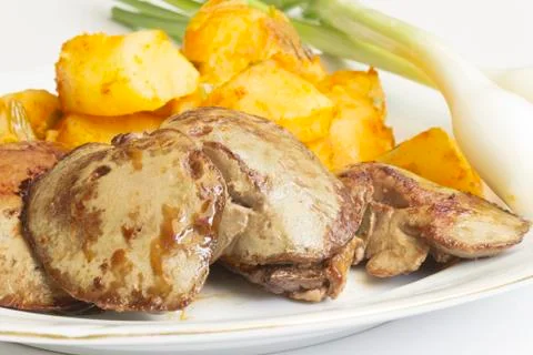 Rabbit liver Stock Photos