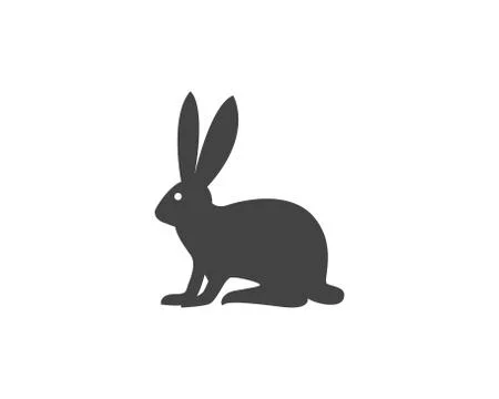 Rabbit Logo Stock Illustration