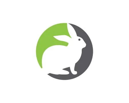 Rabbit Logo Stock Illustration
