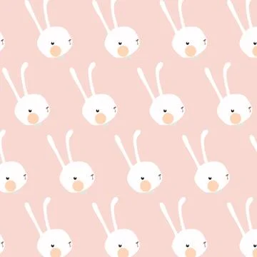 Rabbit pattern. Stock Illustration