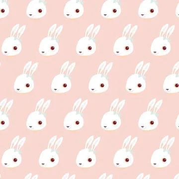 Rabbit pattern. Stock Illustration
