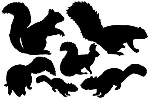 Rabbit silhouette vector for websites, graphics related artwork Stock Illustration